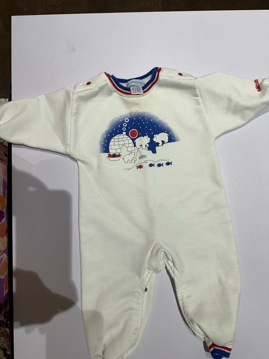 OshKosh B'gosh Other - OshKosh B'gosh White Infant Tee with Red and Blue Trim